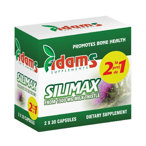 ADAMS SILIMAX 1500MG 30CP/1+1 [1]