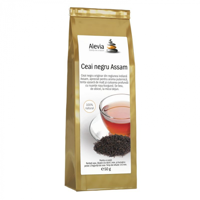 ALEVIA CEAI NEGRU ASSAM 50G [1]