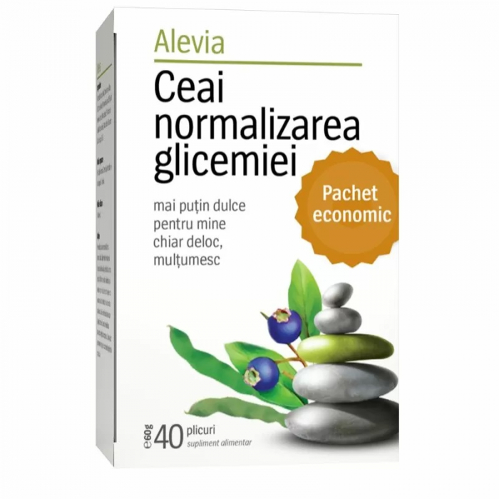 ALEVIA CEAI NORMALIZAREA GLICEMIEI 40DZ [1]