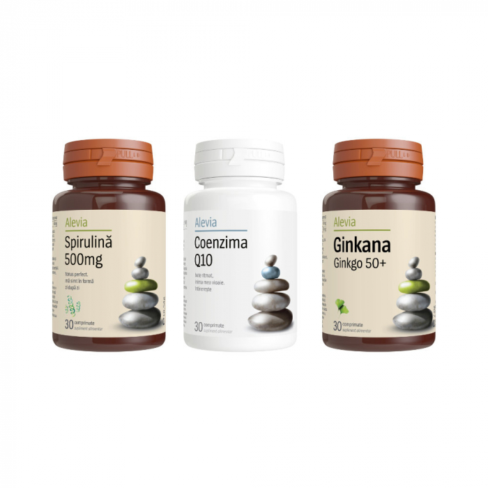 ALEVIA SPIRULINA +GINKANA +COENZ Q10 30CP [1]