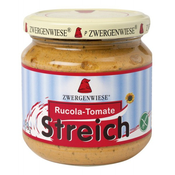 BIOGAMA PATE VEGETAL CU RUCOLA SI TOMATE FARA GLUTEN ECO 180 G [1]