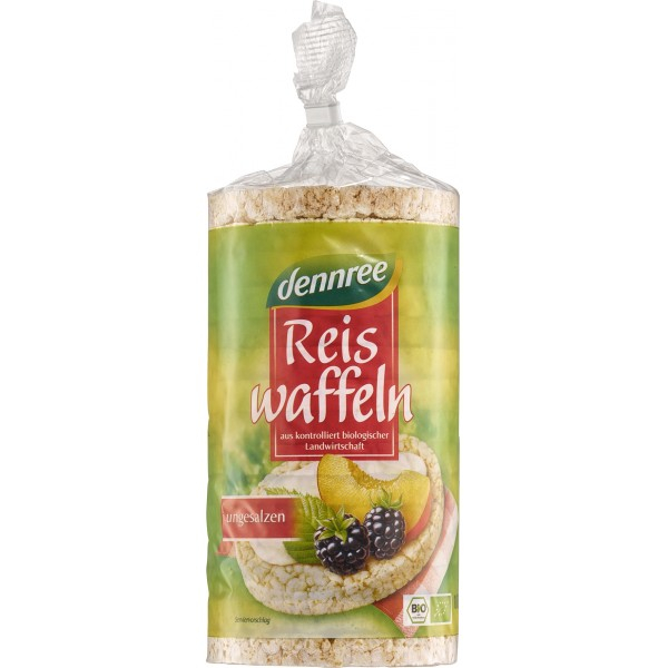 BIOGAMA Vafe din orez expandat fara sare FARA GLUTEN - 100 g [1]