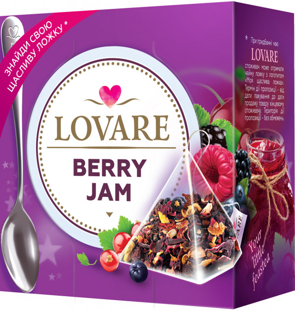 BION LOVARE PIRAMIDE BERRY JAM 15X2G [1]