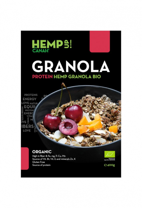 CANAH GRANOLA PROTEIN CU CANEPA ECO 400 G [1]