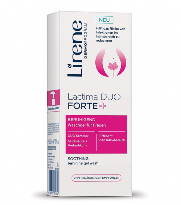 CARESS LIRENE GEL INTIM LACTIMA DUO FORTE+ 300 ML [1]