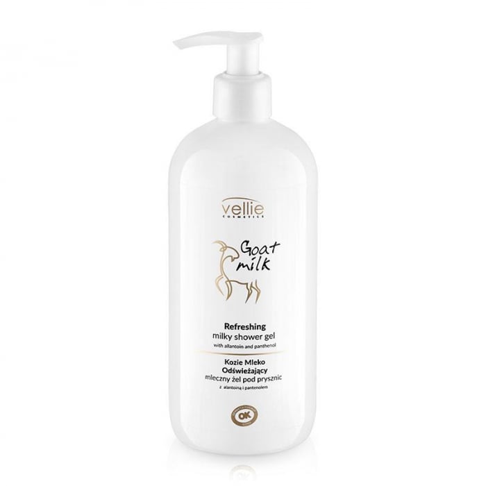 CARESS VELLIE GEL DE DUS CREMOS CU LAPTE CAPRA 500 ML [1]