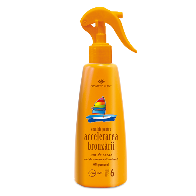 CP EMULSIE SPRAY ACCELERARE BRONZ F6 200ML [1]