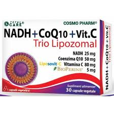 CPR NADH+COENZIMA+VIT C TRIO LIPOZOMAL 30 CPS [1]