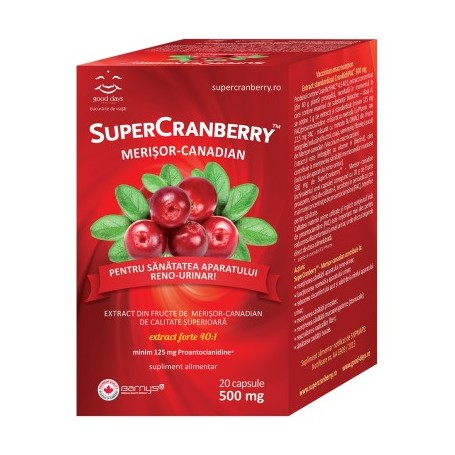 DAM SUPER CRANBERRY MERISOR CANADIAN 20CP [1]