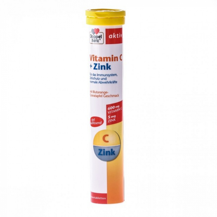 DOPPEL AKTIV VITAMINA C + ZN 15CP EFF [1]