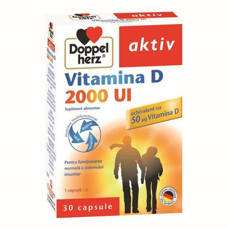 DOPPEL AKTIV VITAMINA D 2000 30CP [1]