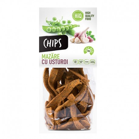 GANOTERAPIA CHIPS MAZARE CU USTUROI VEGAN FARA GLUTEN 80 G [1]