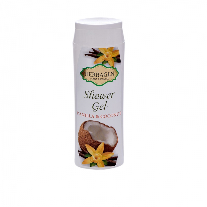 HB GEL DUS VANILIE +COCOS 250ML [1]