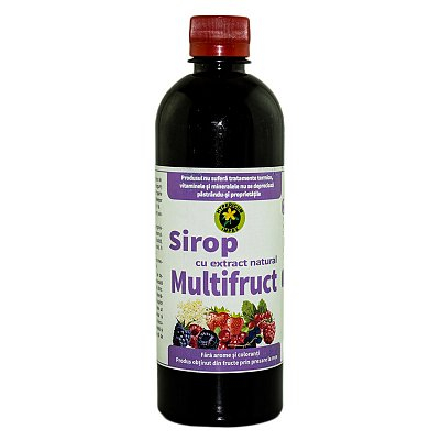 HIP SIROP MULTIFRUCT CU ZAHAR 500 ML [1]