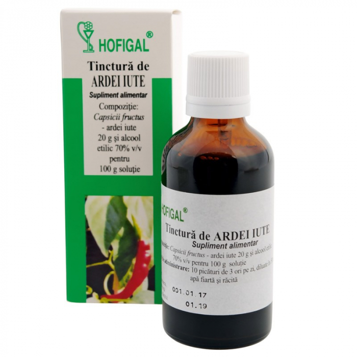 HOF TINCT ARDEI IUTE 50ML [1]