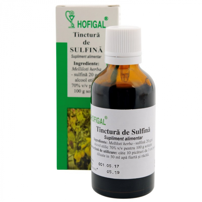 HOF TINCTURA SULFINA 50 ML [1]