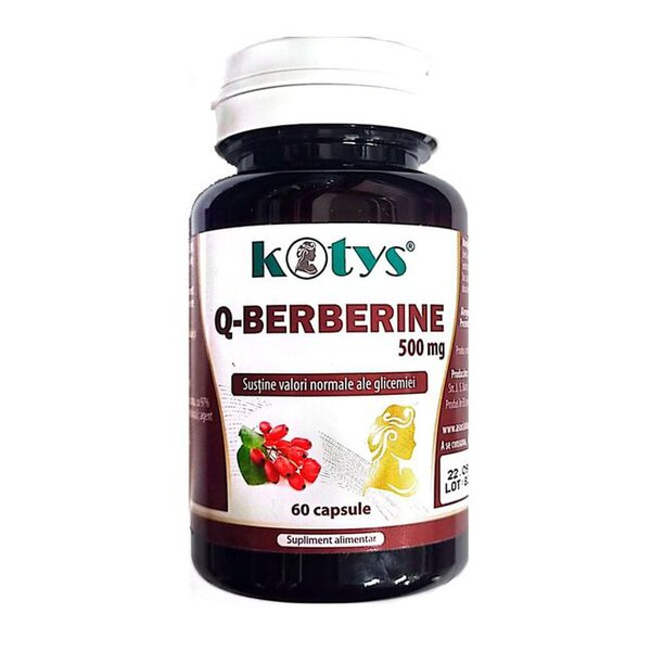 KOTYS BERBERINA 500 MG 60 CPS [1]