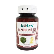 KOTYS Q-SPIRULINA NATURALI ECO  1000MG 60 TBL [1]