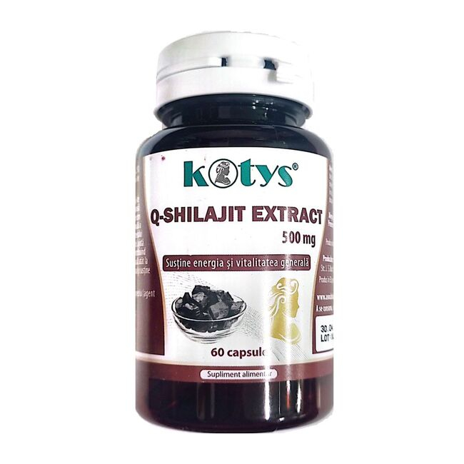 KOTYS SHILAJIT EXTRACT 500 MG 60 CPS [1]