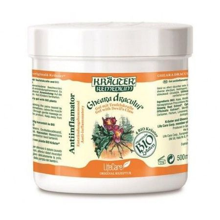 KRAUTER GEL ANTIINFLAMATOR GHEARA DRACULUI 500ML [1]