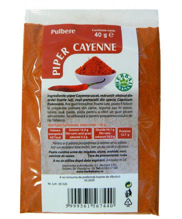 MER PIPER CAYENNE PULBERE 40G [1]