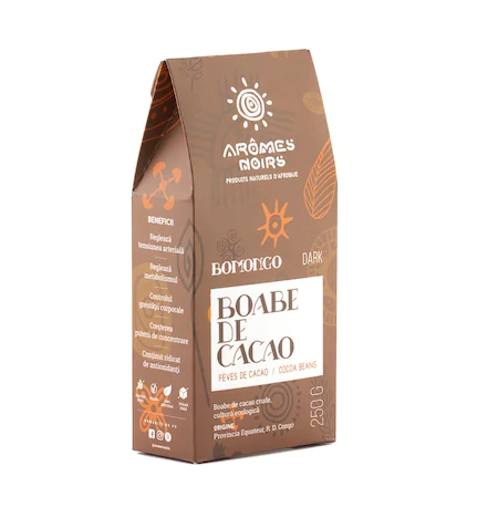 METARO AROMES NOIR  BOABE CACAO DARK 250G [1]