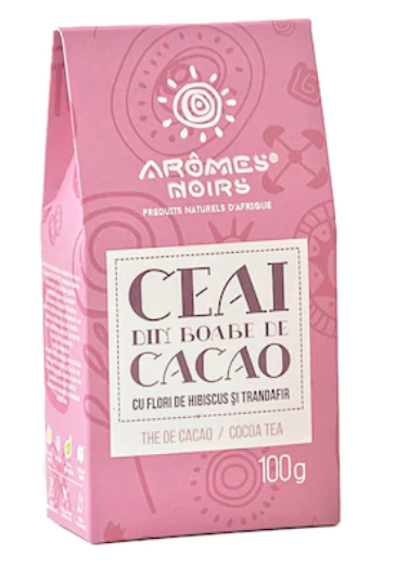 METARO AROMES NOIR CEAI BOABE CACAO +HIBISCUS +TRANDAFIR 100G [1]