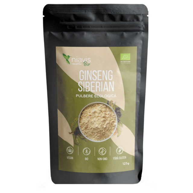 NIAVIS GINSENG SIBERIAN PULBERE ECO 125G [1]