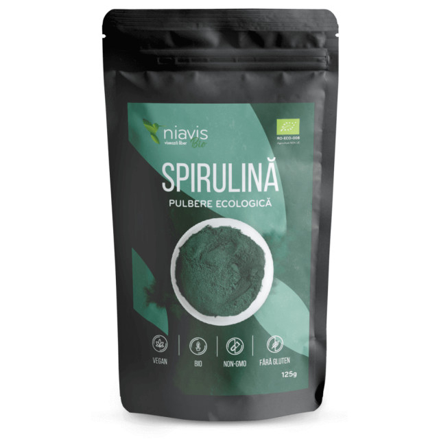 NIAVIS SPIRULINA PULBERE ECO 125G [1]