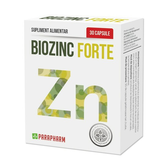 PARA BIOZINC FORTE 30 CP [1]