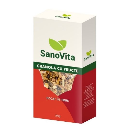 SANO GRANOLA CU FRUCTE 200 G [1]