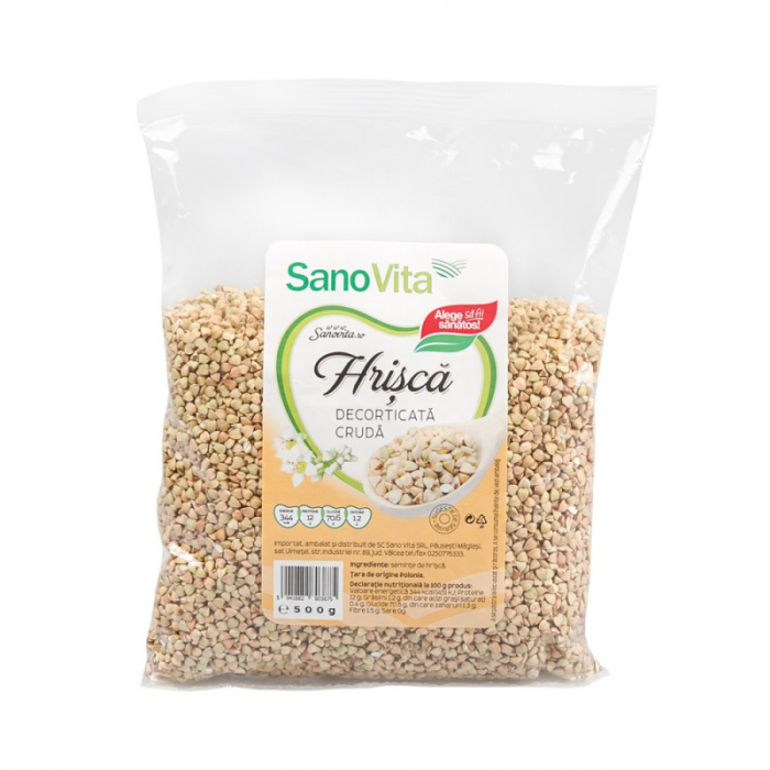 SANO HRISCA DECORT CRUDA 500G [1]