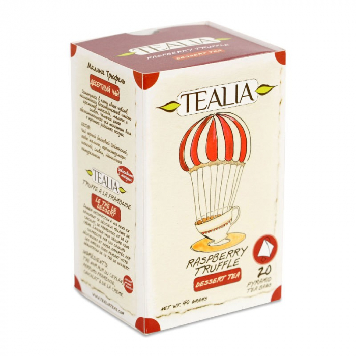 SECOM CEAI RASPBERRY TRUFFLE 20DZ PIRAMIDA X 2G [1]