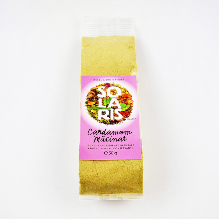 SOLARIS CONDIMENT CARDAMOM MACINAT 30G [1]
