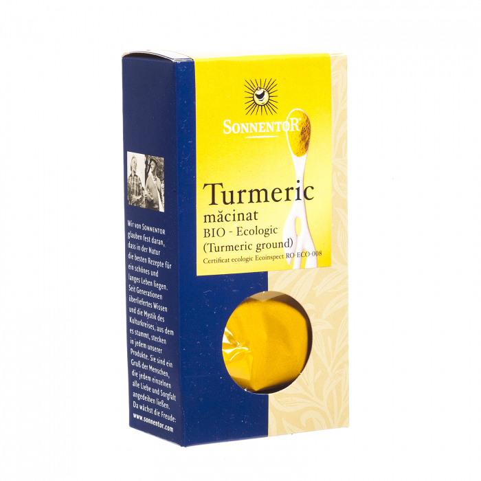 SONENTOR TURMERIC MACINAT ECO 40G [1]