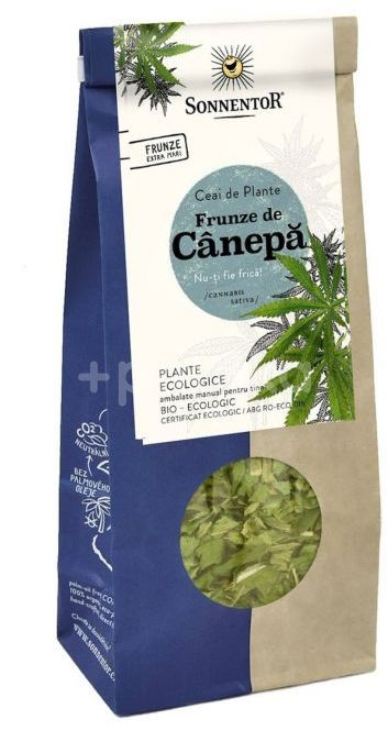 SONNENTOR CEAI FRUNZE CANEPA 40 G [1]