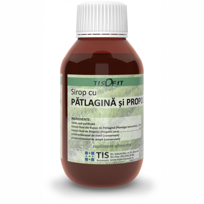 TIS SIROP PATLAGINA + PROP 150ML [1]