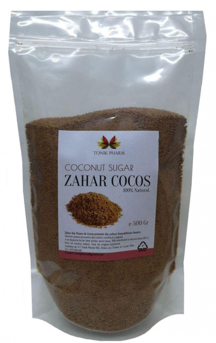 TONIK ZAHAR FLOARE DE COCOS  NON GMO 500 G [1]