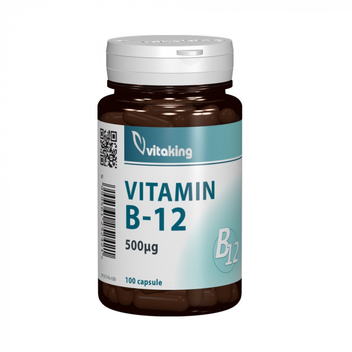 VITAKING  VIT B12 500MCG 100CP [1]