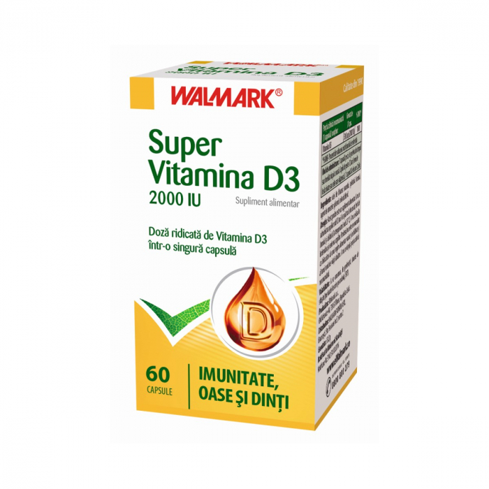 WALMARK SUPER VITAMINA D3 2000IU 60CP [1]