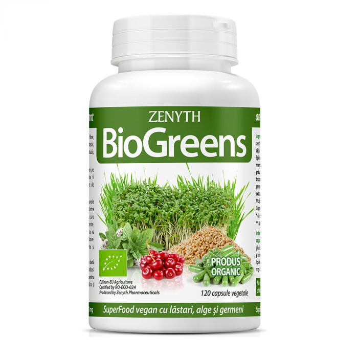 ZENYTH BIOGREENS ECO 120CP [1]