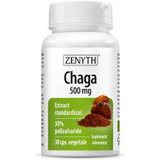 ZENYTH CHAGA EXTRACT 500MG 30 CPS [1]