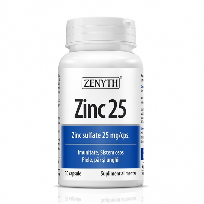 ZENYTH ZINC 25MG 30CP [1]