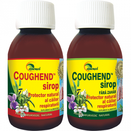 SIROPURI - AA COUGHEND SIROP FARA ZAHAR 100ML