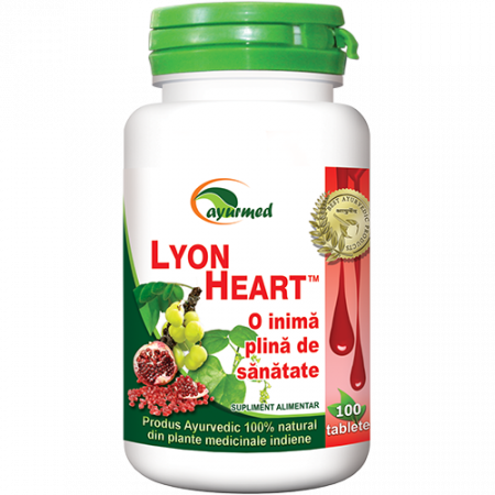 SUPLIMENTE CARDIO VASCULARE - AA LYON HEART 100TBL