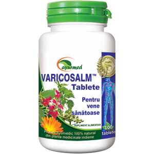 SUPLIMENTE CARDIO VASCULARE - AA VARICOSALM 100TBL