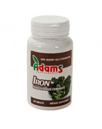 SUPLIMENTE VITAMINE ȘI MINERALE - ADAMS FIER 14MG 90CP