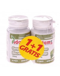 Produse - ADAMS GINKGO BILOBA 60CP 1+1