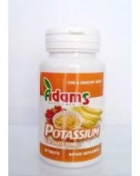 SUPLIMENTE VITAMINE ȘI MINERALE - ADAMS POTASSIUM 90CP