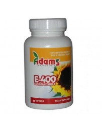 SUPLIMENTE VITAMINE ȘI MINERALE - ADAMS VIT E-400 30CP